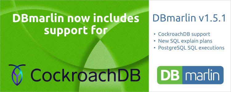 DBmarlin 1.5.1 released